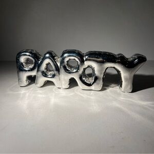 Party Figurine Showpiece Idol Silver